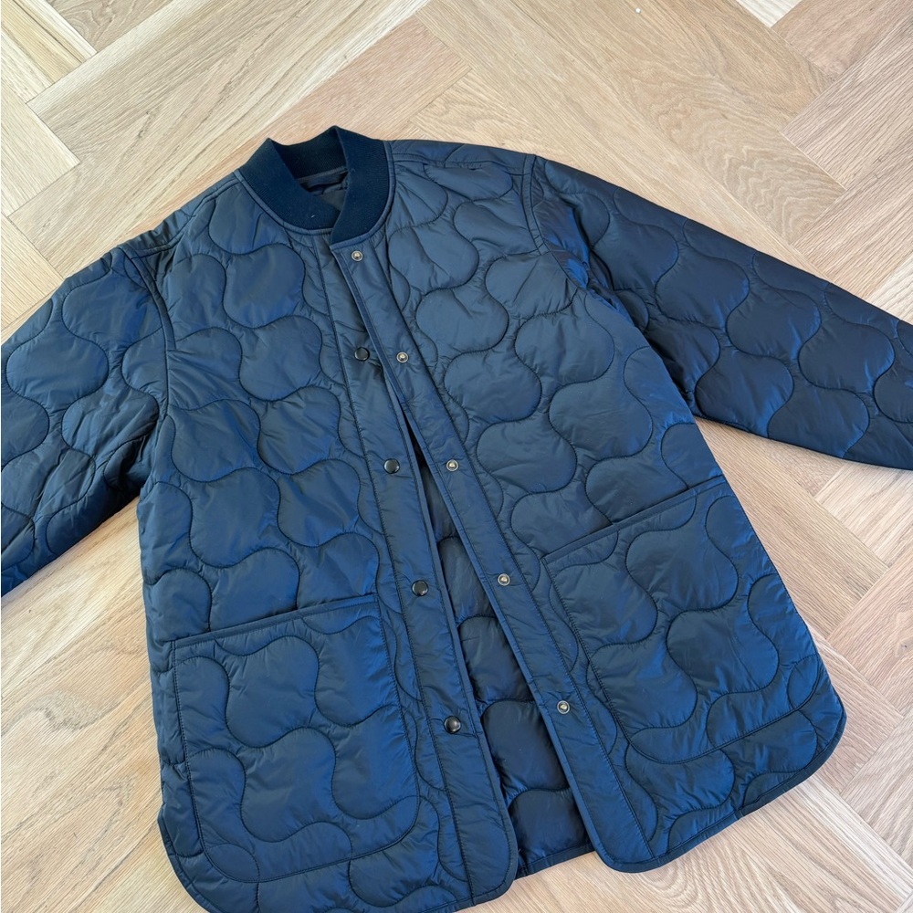 Madewell Black Quilted Jacket